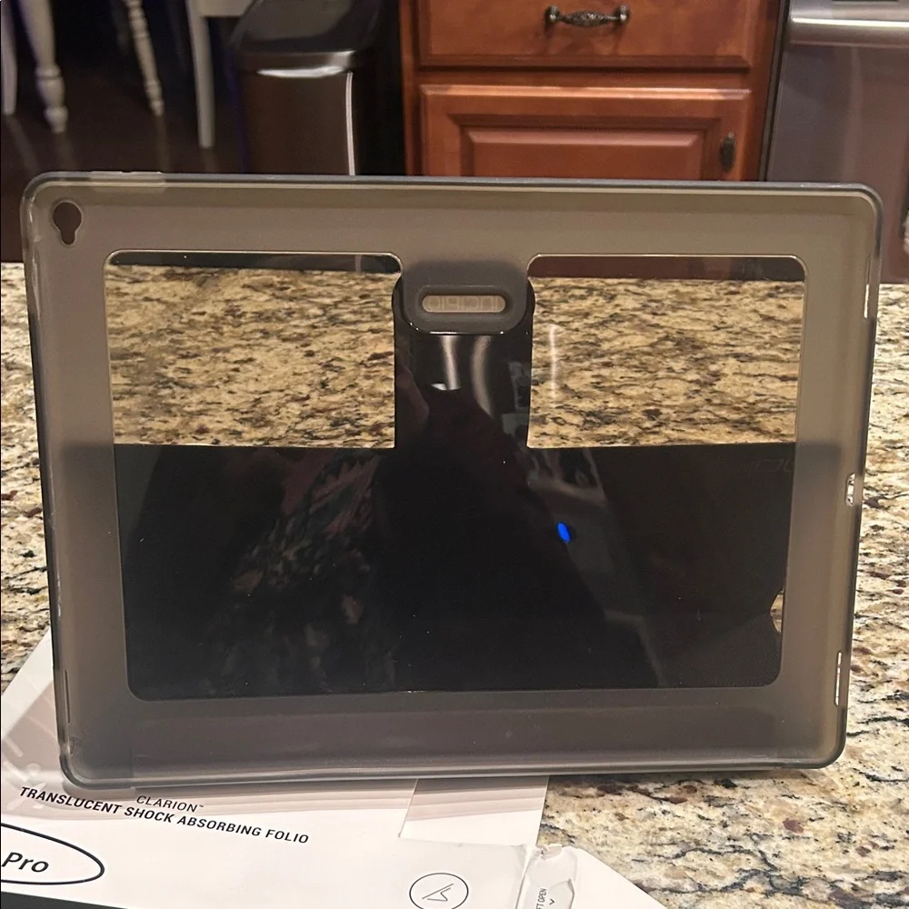Incipio Black Clarion Shock Absorbing Folio for iPad Pro